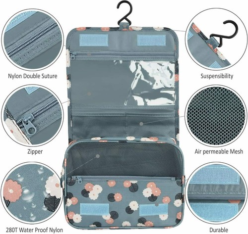 Large toiletry makeup bag wash - makeup,