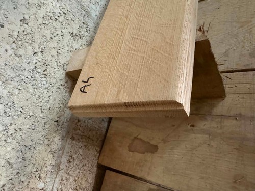 Solid oak wall shelf 16 - oak,
