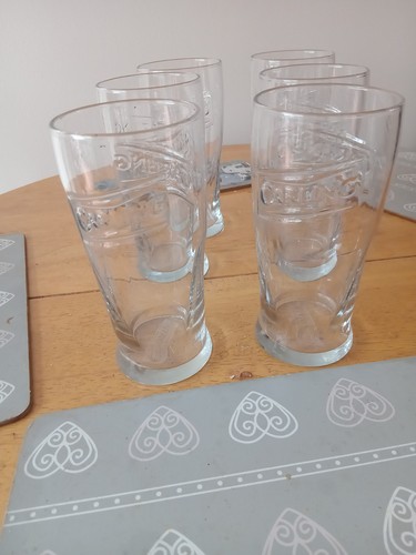 Carling beer glasses new - carling,