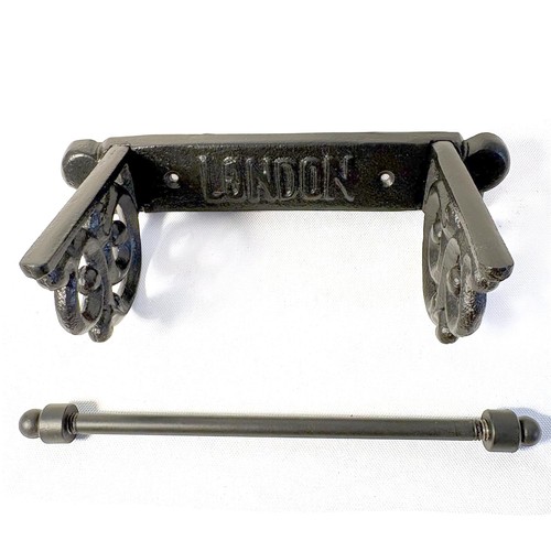 Ornate cast iron toilet - ornate,