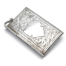 Antique Solid Silver Double