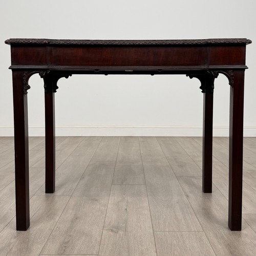 Antique mahogany side table - mahogany,
