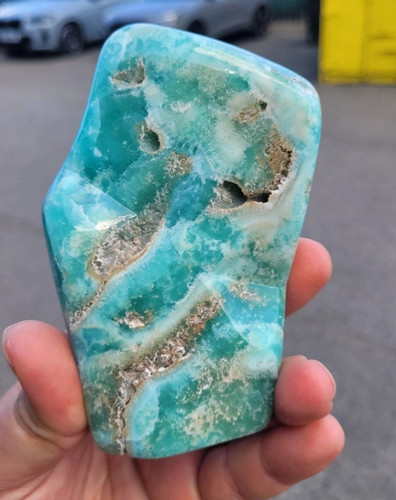Natural smithsonite freeform - smithsonite,
