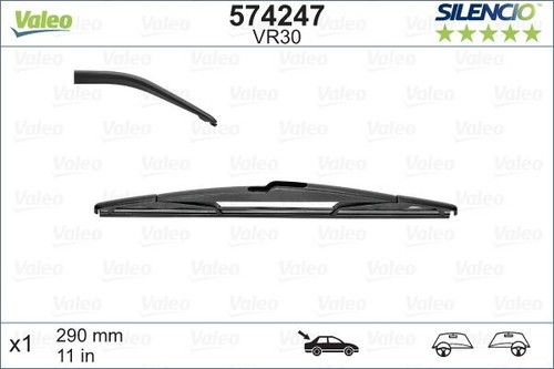 Valeo 574247 wiper blade rear - 574247,