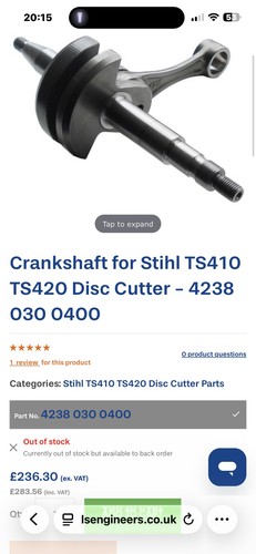 Genuine crankshaft for - genuine,