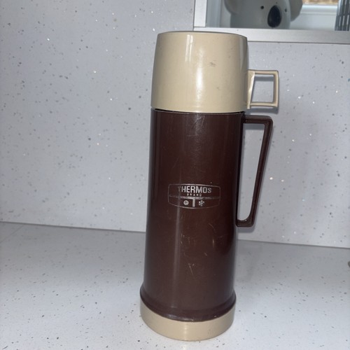 Vintage thermos vacuum flask - vintage,