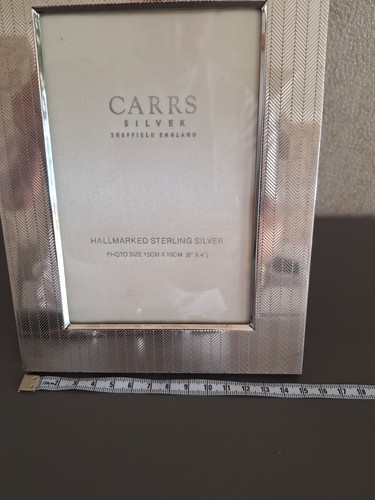 Carrs solid silver - photo, frame