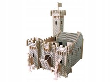 Wooden 3D Knight Castle Puzzle