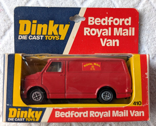 Vintage dinky 410 bedford van - vintage, #410