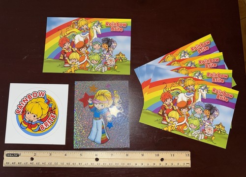 Rainbow brite postcards - rainbow,