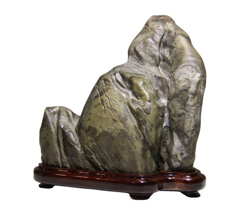 Suiseki viewing stone - viewing,