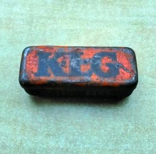 KLG SPARK PLUG TIN Vintage