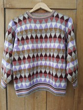 Kaffe fassett hand knit jumper - fassett,