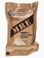 Military MRE Individual Menu