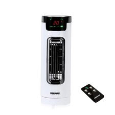 Mini Tower Fan Portable Air Cooling Desktop Oscillating 3 Speed Remote Control