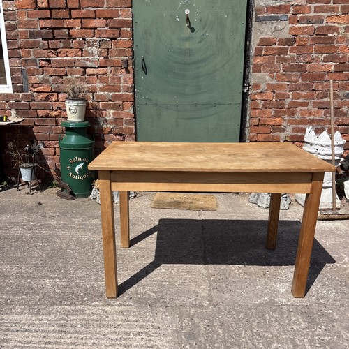 Vintage pine table with - vintage,