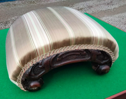 Antique small shaped - , striped