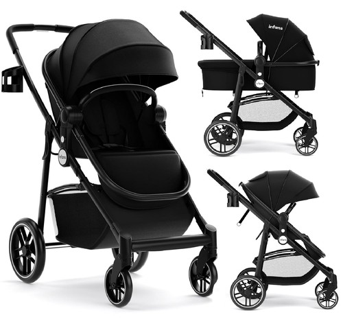 Baby stroller high - 2-in-1,
