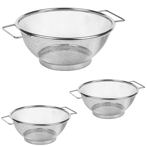 Colander stainless steel extra - stainless,