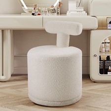 Teddy Fabric Pouffe Footstool