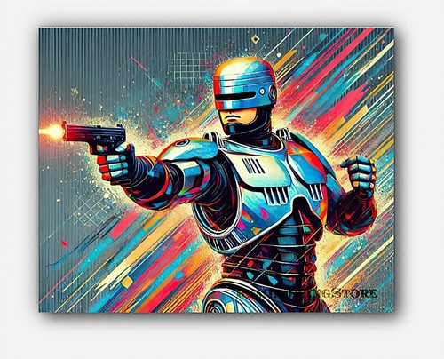 Robocop motion picture art - robocop,