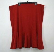 Ashley Stewart Womens Red