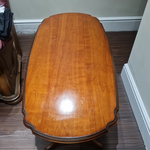 Antique solid oak coffee table - solid,