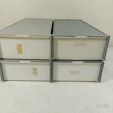 4 X 35mm Else photo slide storage case box + Slides 2 x 50-slide magazines