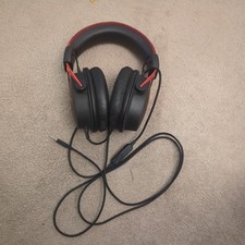 HyperX Cloud Alpha Gaming Over-Ear Headset, Black and Red