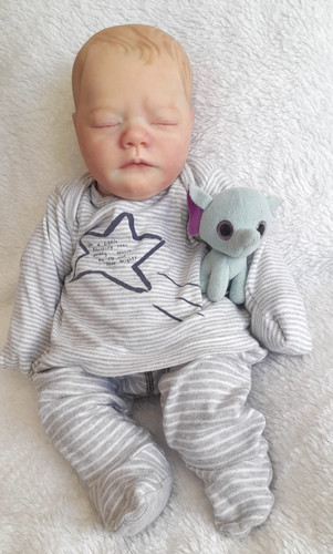 Cuddle baby reborn doll with - cuddle,