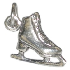 Ice Skate sterling silver