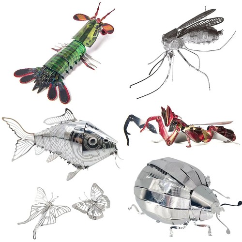 Diy metal insect - 3d, puzzle