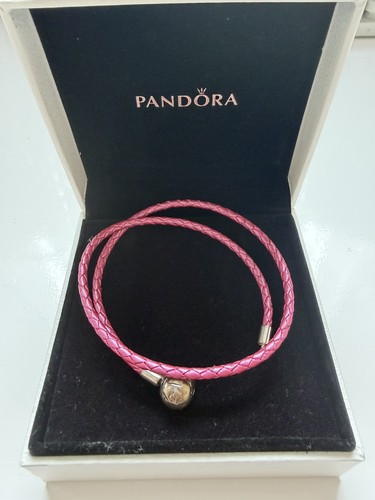 Authentic pandora pink leather - pink,