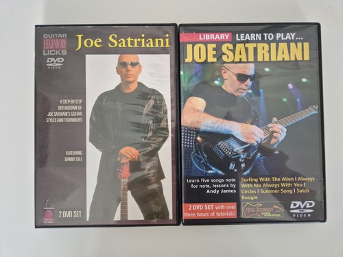 Lick library joe satriani - joe, dvds