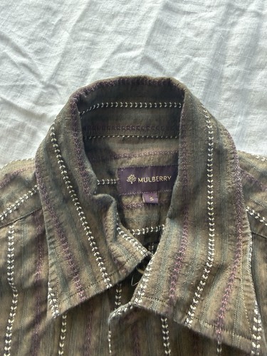 Mulberry brown burgundy white - brown,