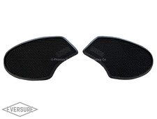 PAIR BSA B25 B44 A65F PETROL FUEL TANK KNEE GRIP PAD RUBBER 82-9722/3 - GLUE ON