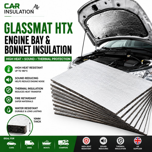 Engine bay bonnet insulation - engine,