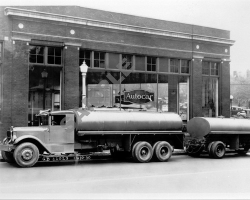 1930 autocar dealership - dealership, road
