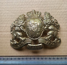 Bavarian Pickelhaube Helmet Plate