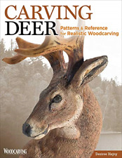 Carving Deer: Patterns and Reference for Realistic Wood - Paperback NEW Desiree