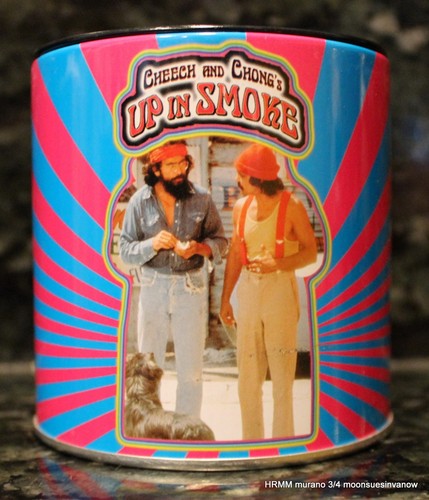 Cheech chong ashtray tin - cheech,