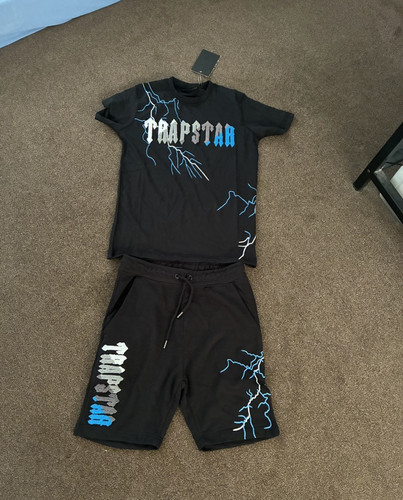 Trapstar men black graphic - trapstar,