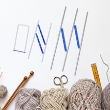 Fork Device Flower Knit Pin