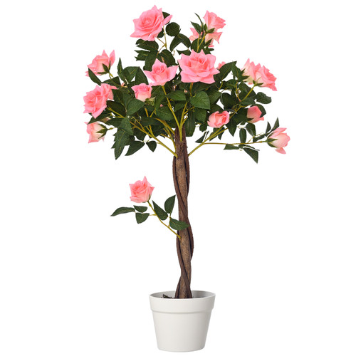Outsunny 90cm artificial rose - outsunny,