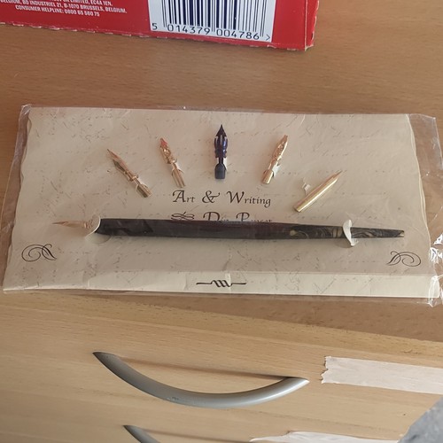 Dip pen calligraphy - set, with
