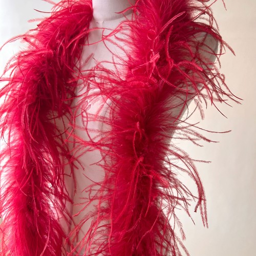 Ply ostrich feather boa - ply,