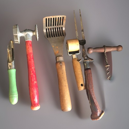 Vintage primitive kitchen - vintage,
