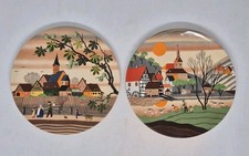 Poole Pottery X 2 Four Seasons
