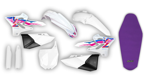 Plastics graphics seat - plastics,