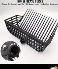 Large Black Maxi Shavings Fork